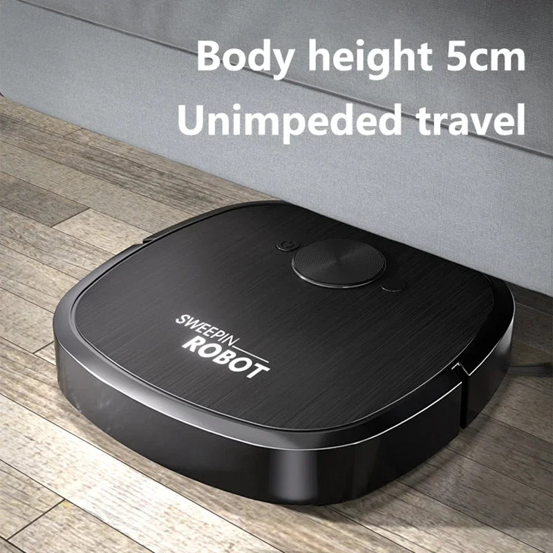 New 3-in-1 Robot Vacuum Cleaner USB Charging Home Fully Automatic Sweep Robot Integrated Sweep suction mopping &Sterilization