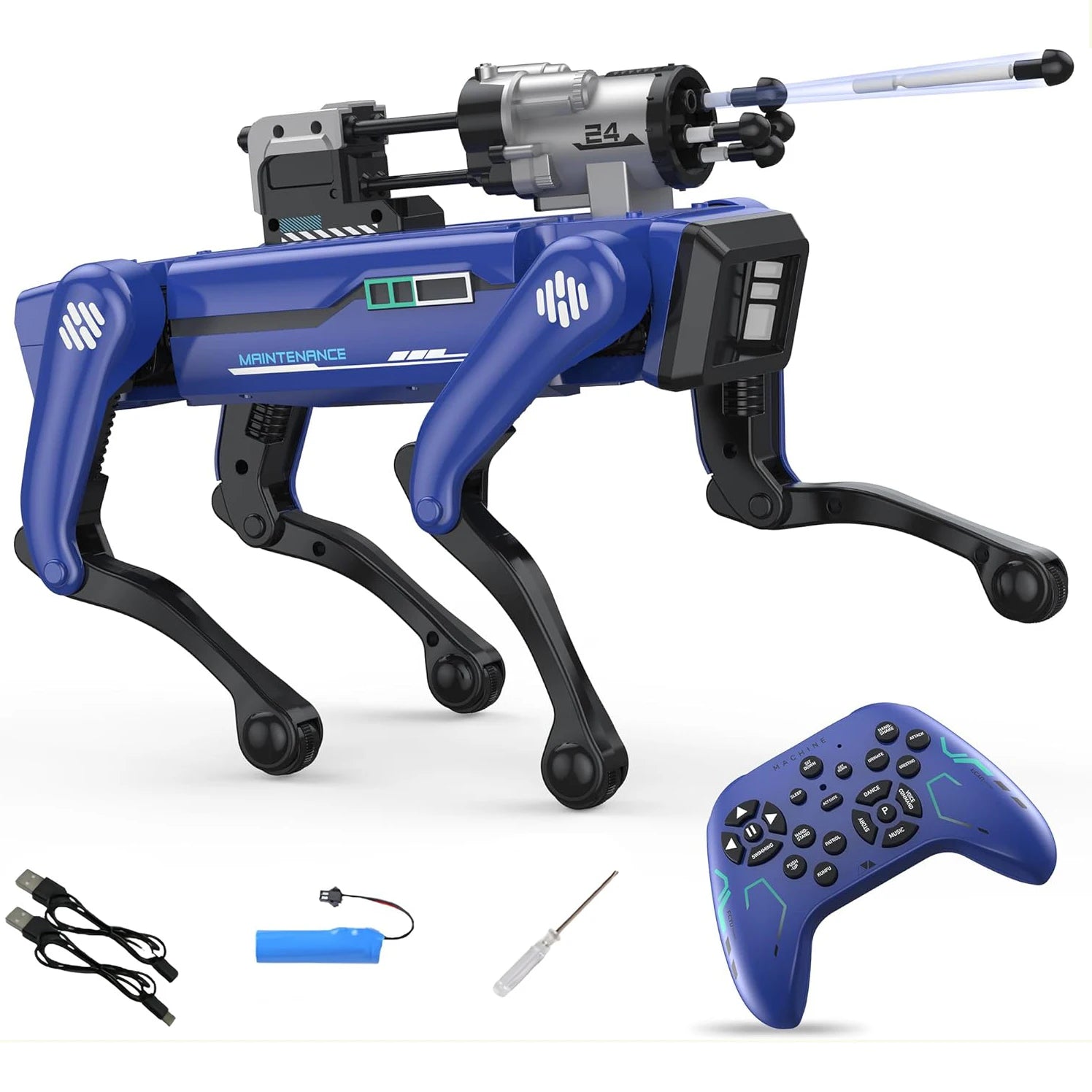 RoboK9 AI Robot Dog — Voice Control, App, Singing & Dancing