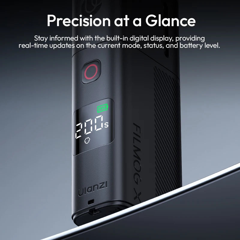 ULANZI FM02 Portable Fog Machine 30W Battery Powered Portable Smoke Machine Handheld Fog Machine Fogger Camera Accessories