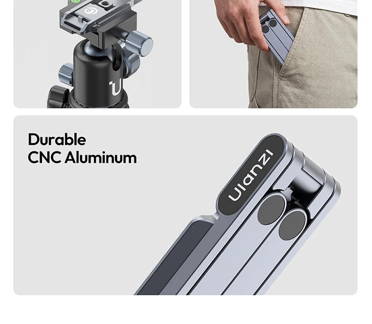 Ulanzi Stand Tripod for DJI OSMO Action 6 5 Nano Magnetic Mini Light Weight Mantis Hook Desktop Action Camera Accessories