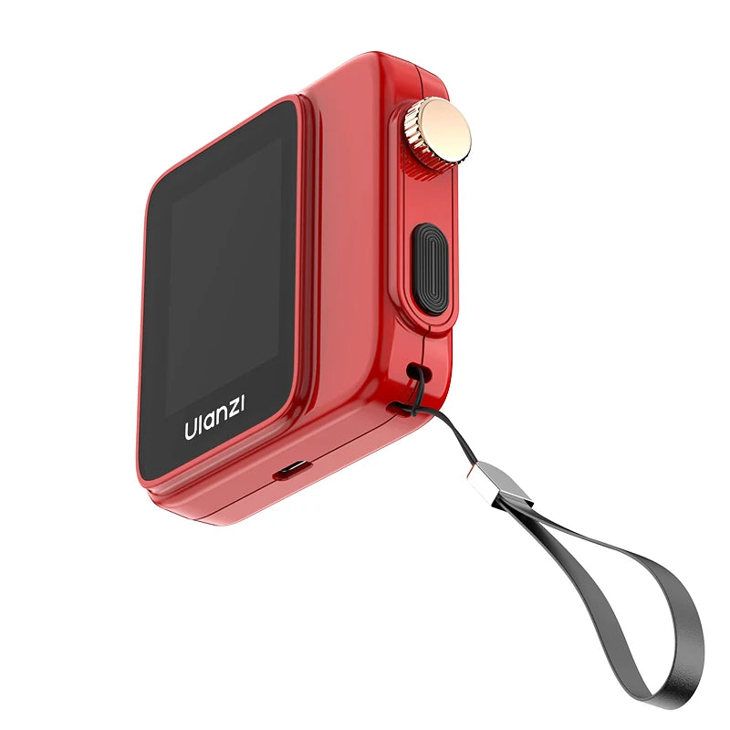 Ulanzi VM02 Selfie Monitor Screen Magnetic Mirroring for iPhone 17 16 PRO Smartphone Android Vlog with Remote Control Wireless