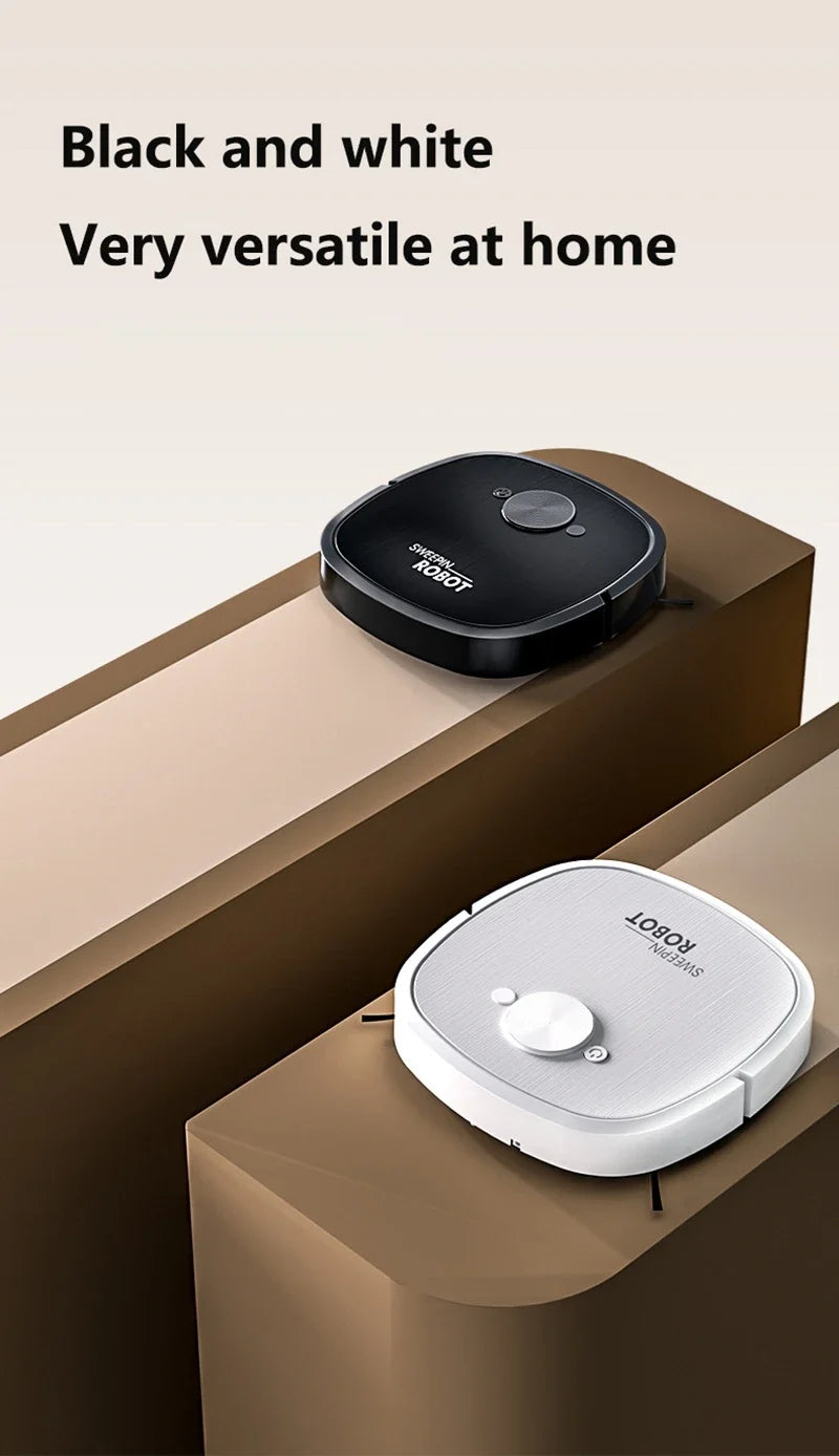 New 3-in-1 Robot Vacuum Cleaner USB Charging Home Fully Automatic Sweep Robot Integrated Sweep suction mopping &Sterilization