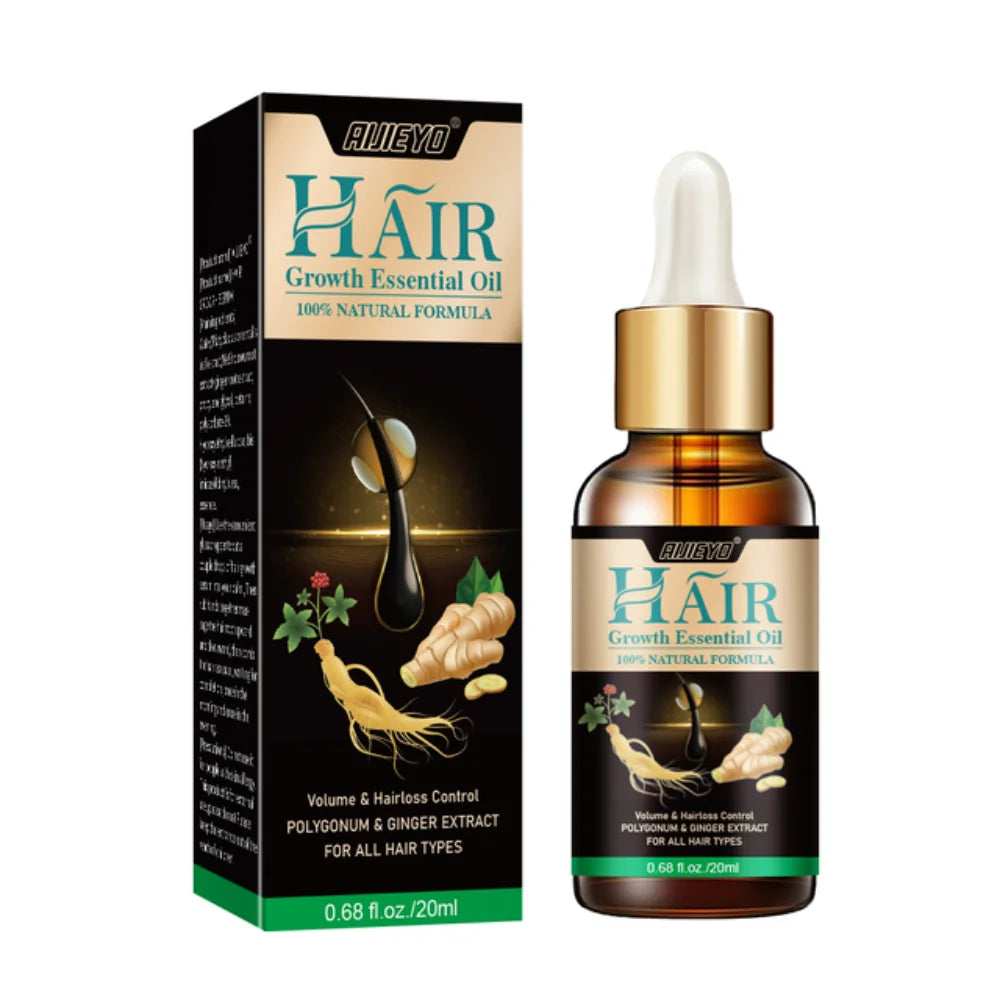 Biotin Fast Hair Growth Oil  Regrowth Serum  Thinning Treatment  c Liquid Anti=- Loss for Women & Men