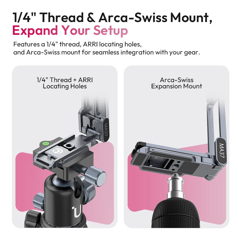 Ulanzi Stand Tripod for DJI OSMO Action 6 5 Nano Magnetic Mini Light Weight Mantis Hook Desktop Action Camera Accessories
